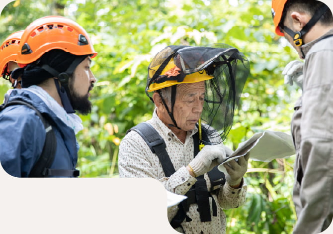 中川町の森林の自然再生活動